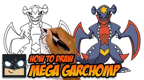 how to draw pokemon mega